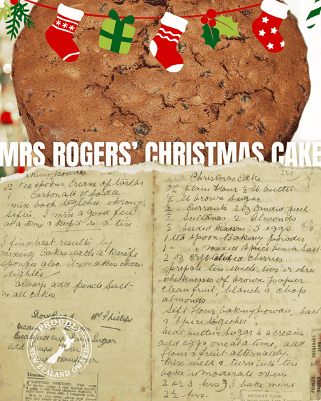 Mrs Rogers' Christmas Cake