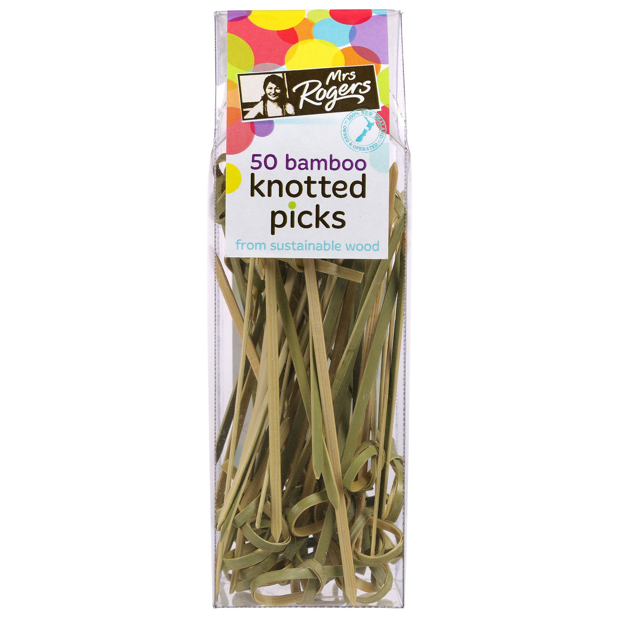 Bamboo Knotted Picks