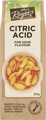 Mrs Rogers Citric Acid 80g