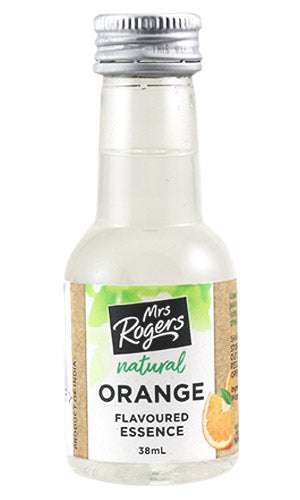 Mrs Rogers Natural Flavoured Essence Orange 38ml