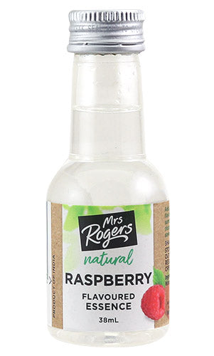 Mrs Rogers Natural Flavoured Essence Raspberry 38ml