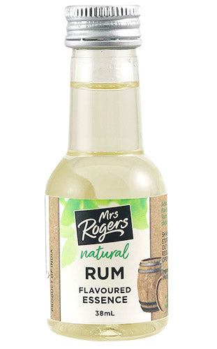 Mrs Rogers Natural Flavoured Essence Rum 38ml