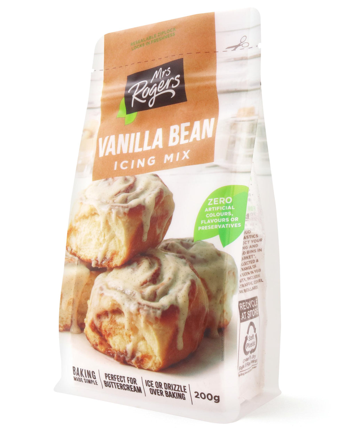 Mrs Rogers Vanilla Bean Icing Mix 200g