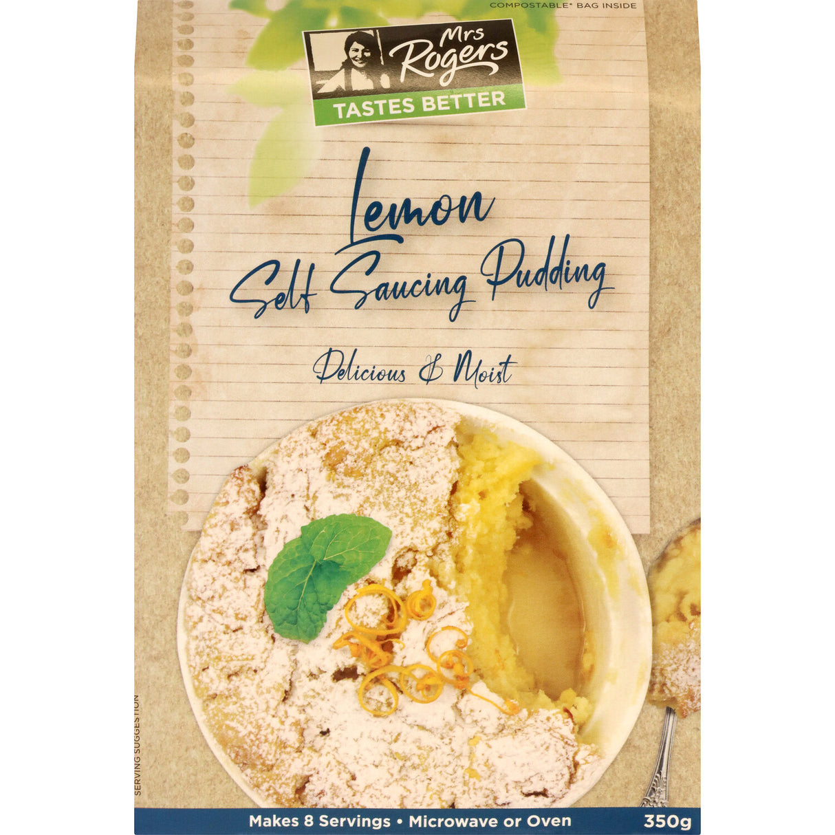 Mrs Rogers Lemon Self Saucing Pudding Mix 350g