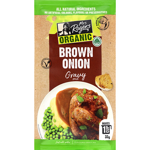 Mrs Rogers Organic Brown Onion Gravy Mix 33g