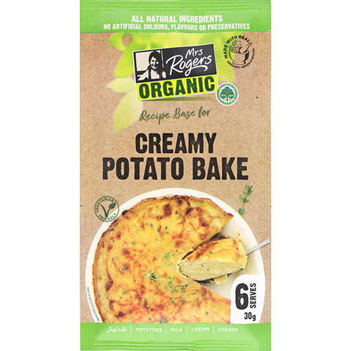 Mrs Rogers Organic Recipe Base Creamy Potato Bake 30g