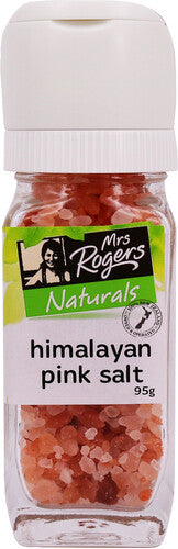 Mrs Rogers Naturals Himalayan Pink Salt Grinder 95g
