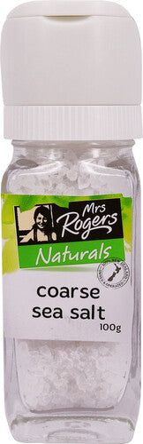 Mrs Rogers Naturals Sea Salt Grinder 100g