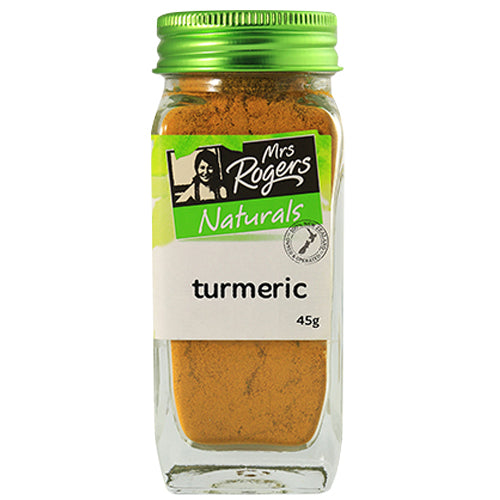 Mrs Rogers Naturals Ground Turmeric Shaker 45g
