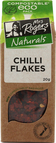 Mrs Rogers ECO Naturals Chilli Flakes 20g