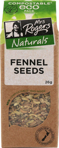 Mrs Rogers ECO Naturals Fennel Seeds 26g