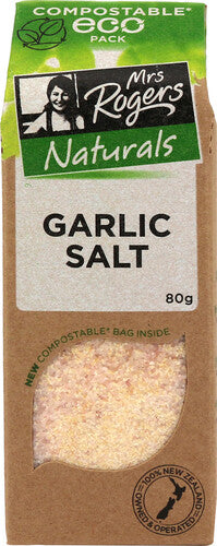 Mrs Rogers ECO Naturals Garlic Salt 80g