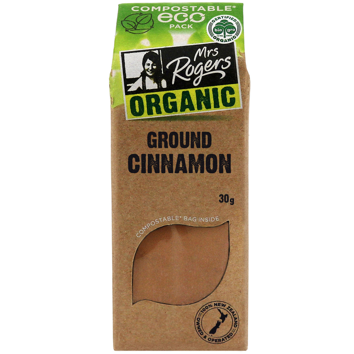 Mrs Rogers ECO Organic Ground Cinnamon 30g