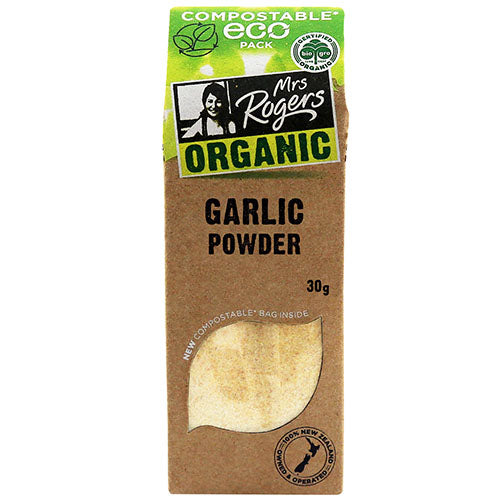 Mrs Rogers ECO Organic Garlic Powder 30g