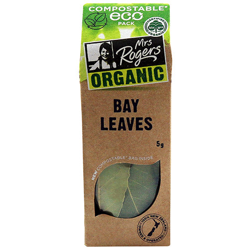 Mrs Rogers ECO Organic Bay Leaves 5g