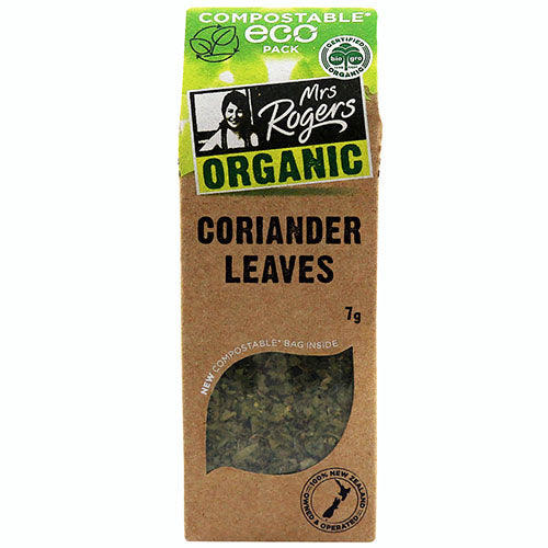Mrs Rogers ECO Organic Coriander Leaves 7g