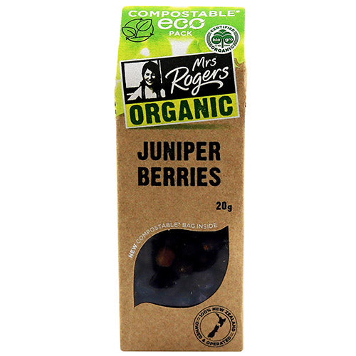 Mrs Rogers ECO Organic Juniper Berries 20g