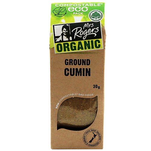 Mrs Rogers ECO Organic Ground Cumin 30g