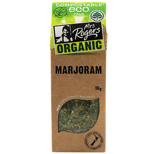 Mrs Rogers ECO Organic Marjoram 10g