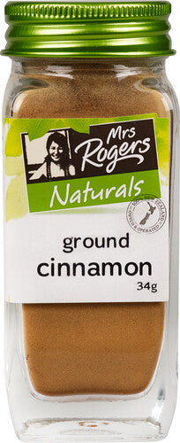 Mrs Rogers Naturals Ground Cinnamon Shaker 34g
