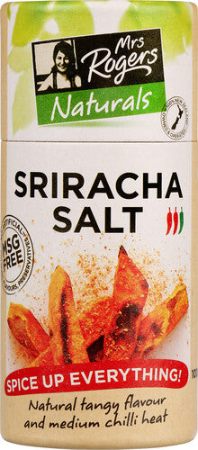 Mrs Rogers Naturals Sriracha Salt Canister 100g
