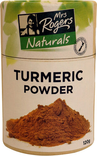 Mrs Rogers Naturals Turmeric Canister 120g