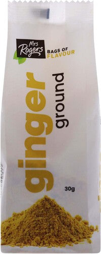 Mrs Rogers Bags Of Flavour Ground Ginger 30g