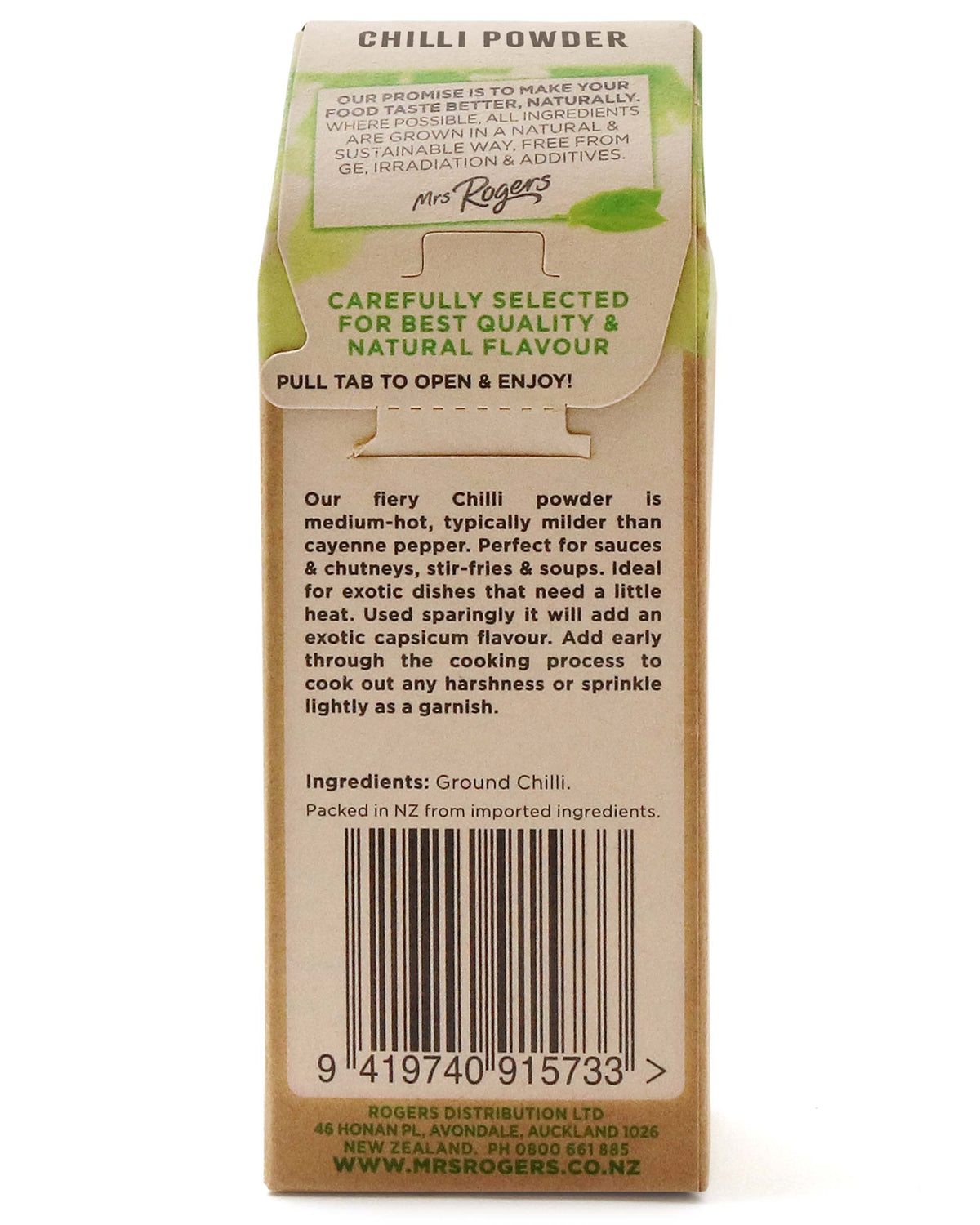 Mrs Rogers ECO Naturals Chilli Powder 35g