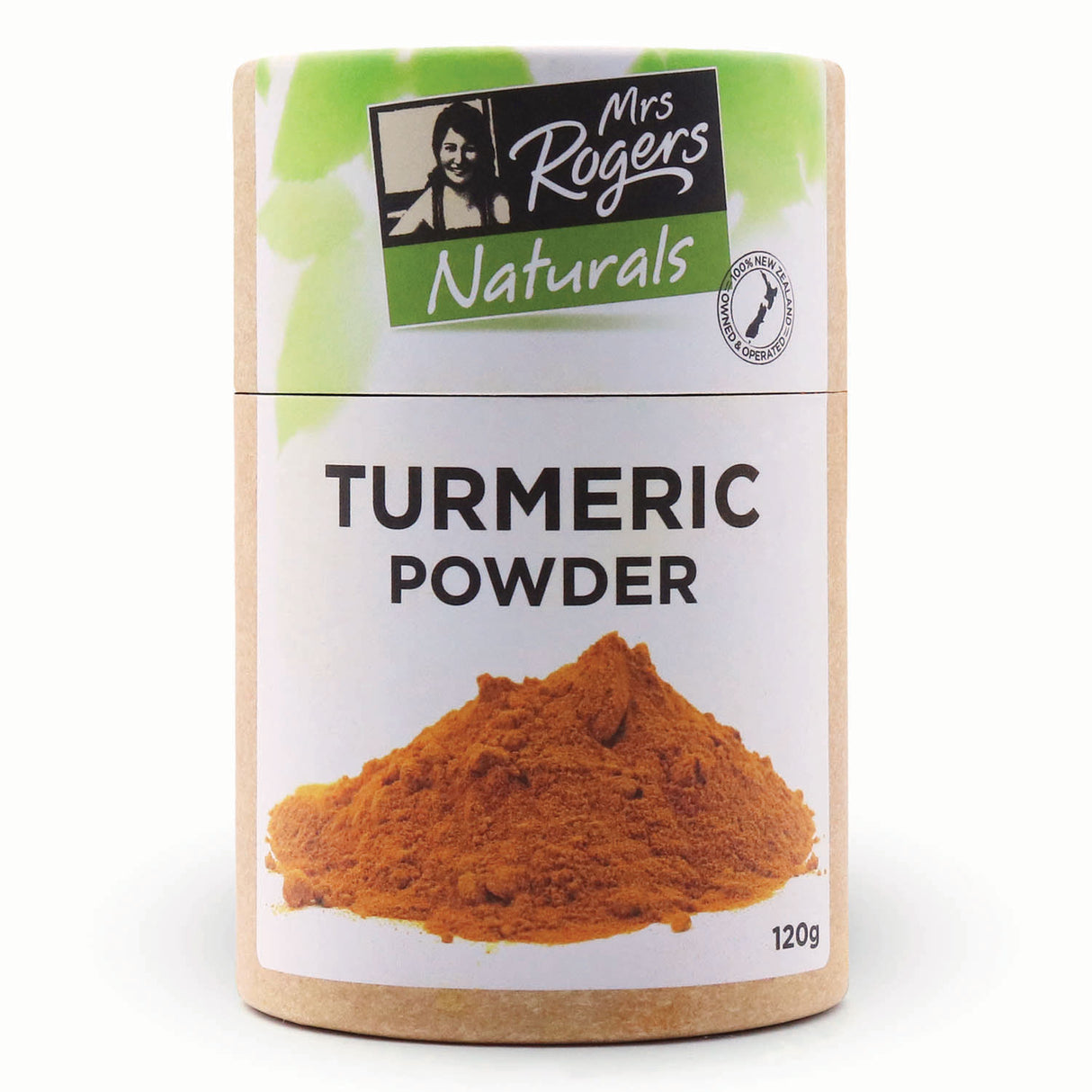 Mrs Rogers Naturals Turmeric Canister 120g