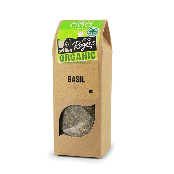 Mrs Rogers ECO Organic Basil 10g