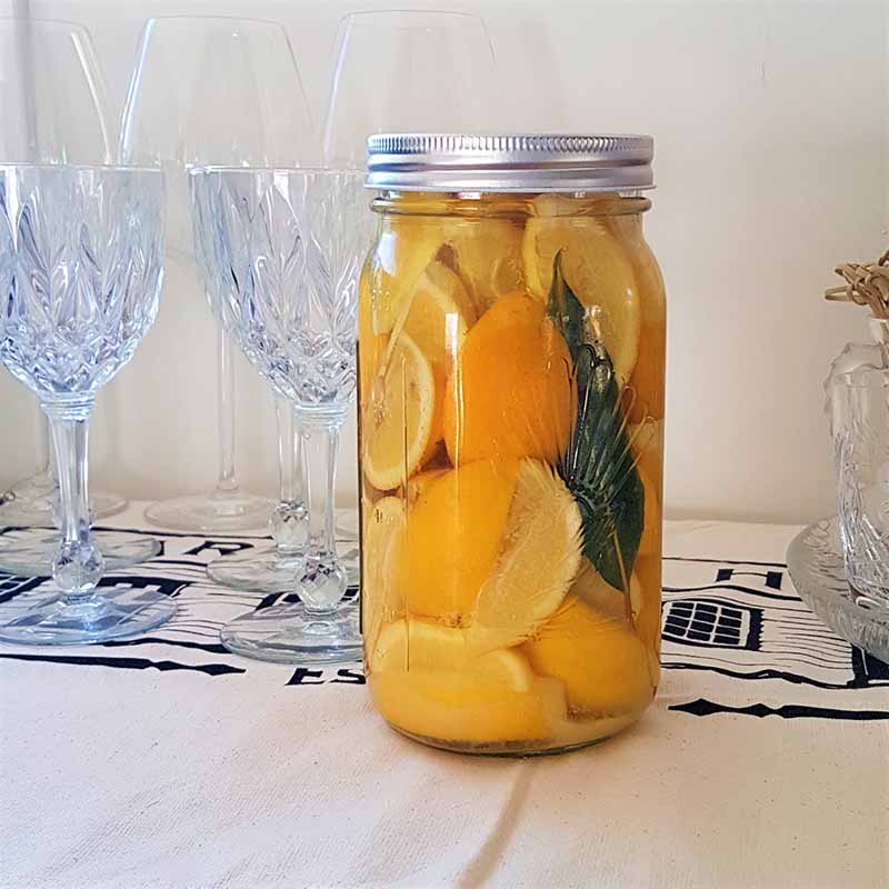 GoodLife 1L Glass Preserving Jars with Pop Top Lid - Pack of 6