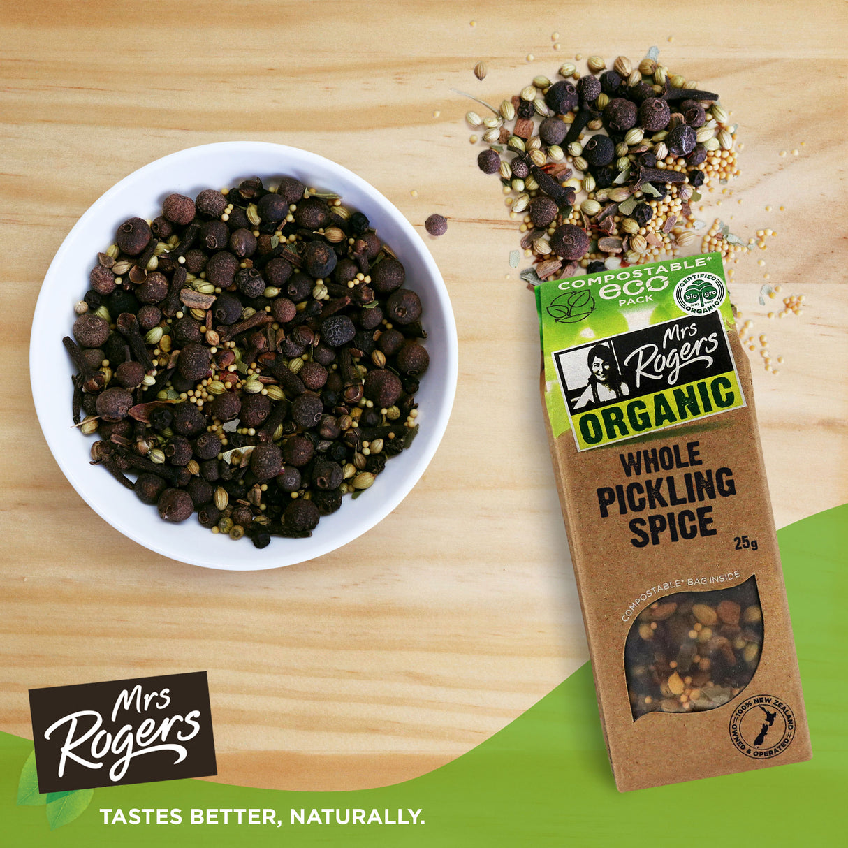 Mrs Rogers ECO Organic Pickling Spice 25g