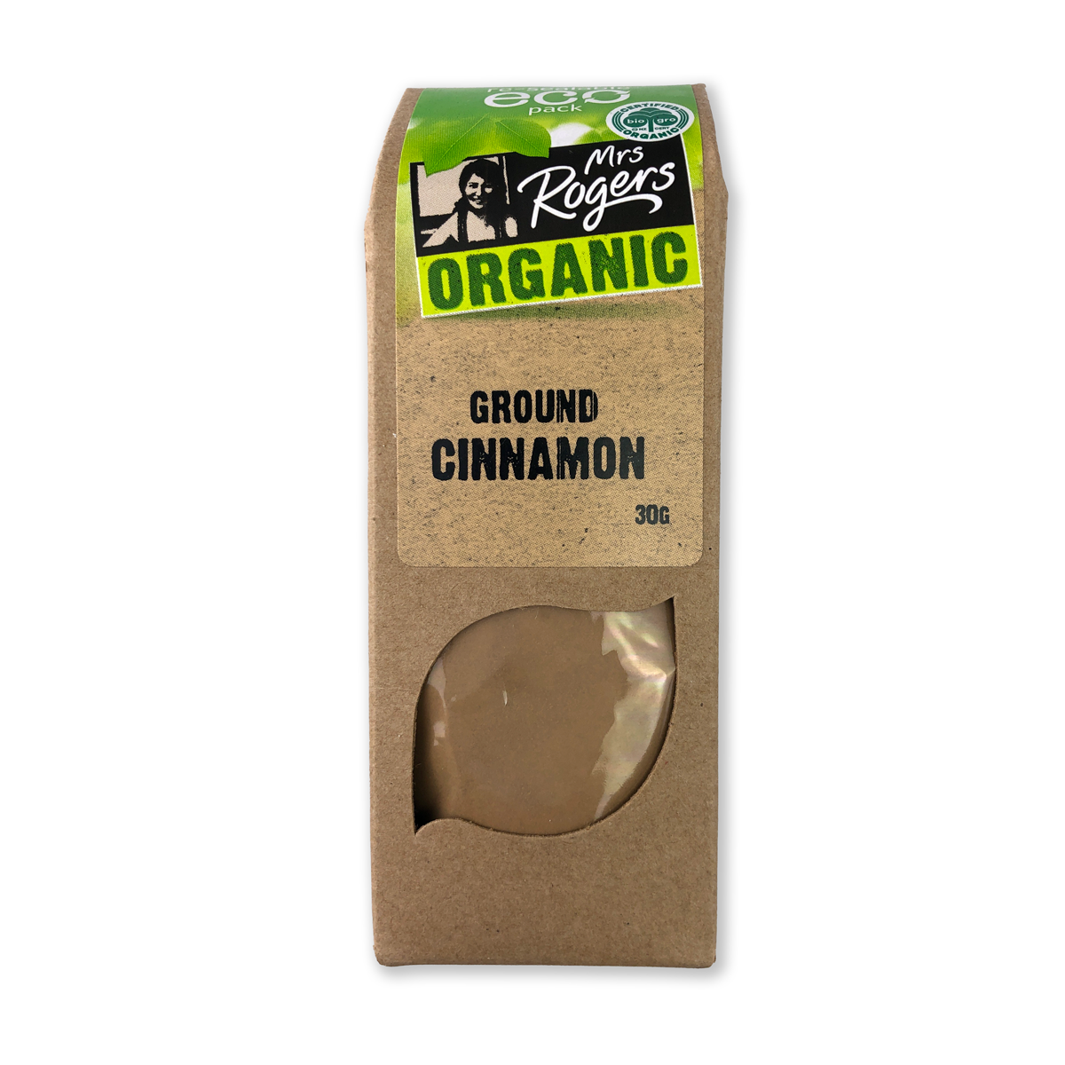 Mrs Rogers ECO Organic Ground Cinnamon 30g