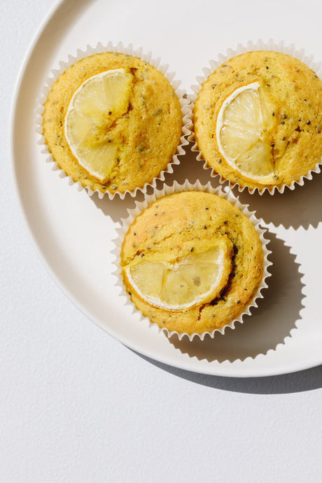 Turmeric and Lemon Muffins
