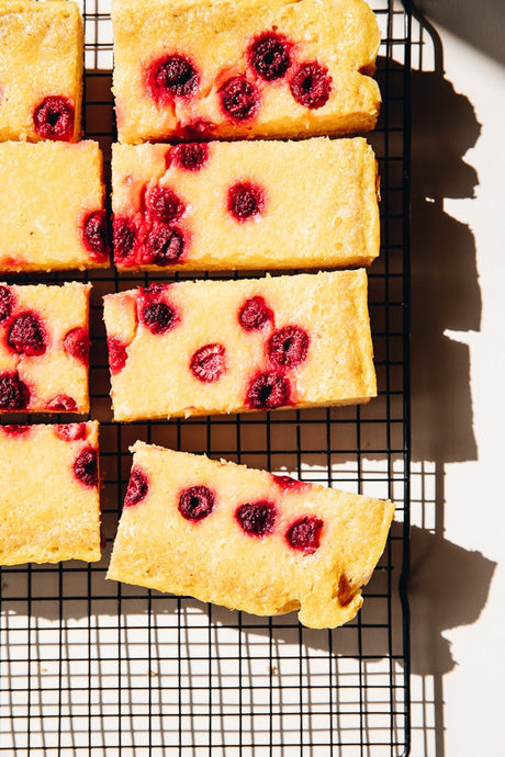 Lemon and Raspberry Bars