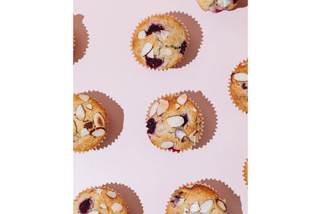 Pear and Raspberry Muffins