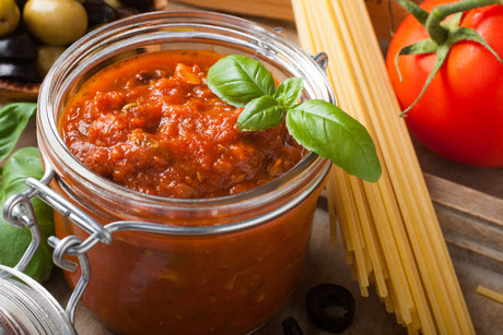 Home-made Tomato & Basil Pasta Sauce