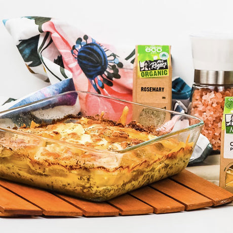 Rosemary and Garlic Potato Bake