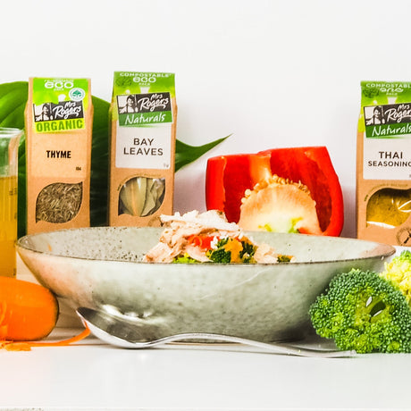 Vegetable and Chicken Thai Noodle Soup