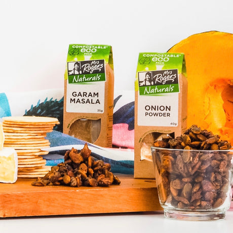 Upcycle Spicy Pumpkin Seeds