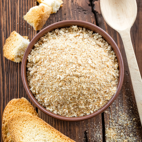 Crunchy Upcycled Breadcrumbs