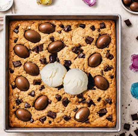 Easter Egg Cookie Slice
