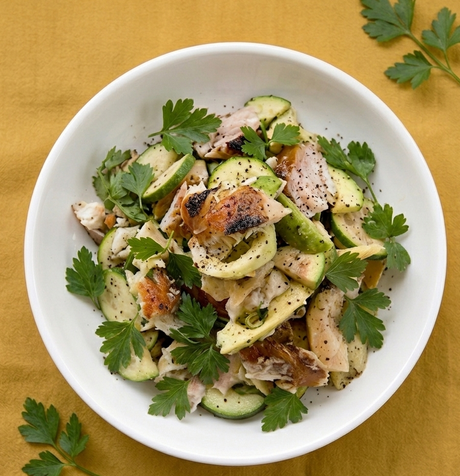 Feijoa Smoked Fish Salad