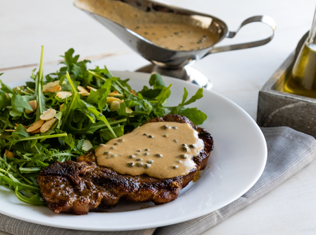 Easy Creamy Peppercorn Sauce