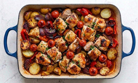 Smoky Italian Chicken Tray Bake