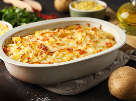 Chicken and Creamy Potato Bake