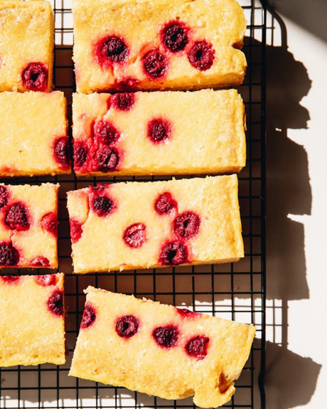 Lemon and Raspberry Bars