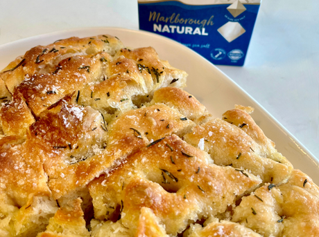 Homemade Focaccia with Rosemary