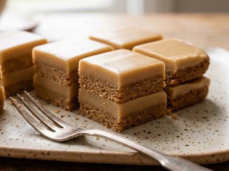 No Bake Ginger Slice