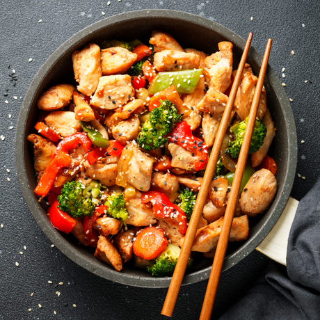 Leftover Stir-Fry (Zero-Waste)